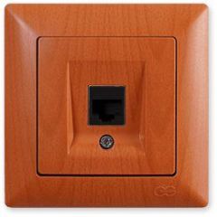 Visage Nümeris Telefon  Prizi (Cat3), Meşe